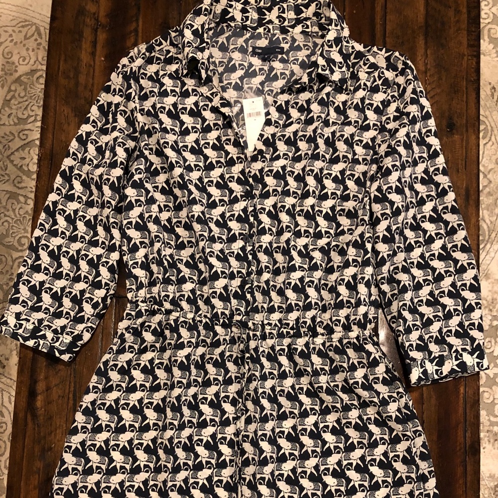 GAP elephant print dress